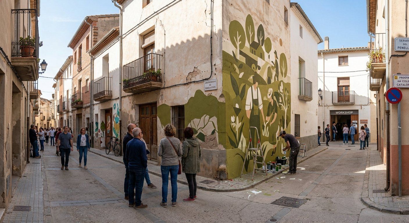 penelles suma 163 murales con el festival de arte  2026 05 03 08 26 13