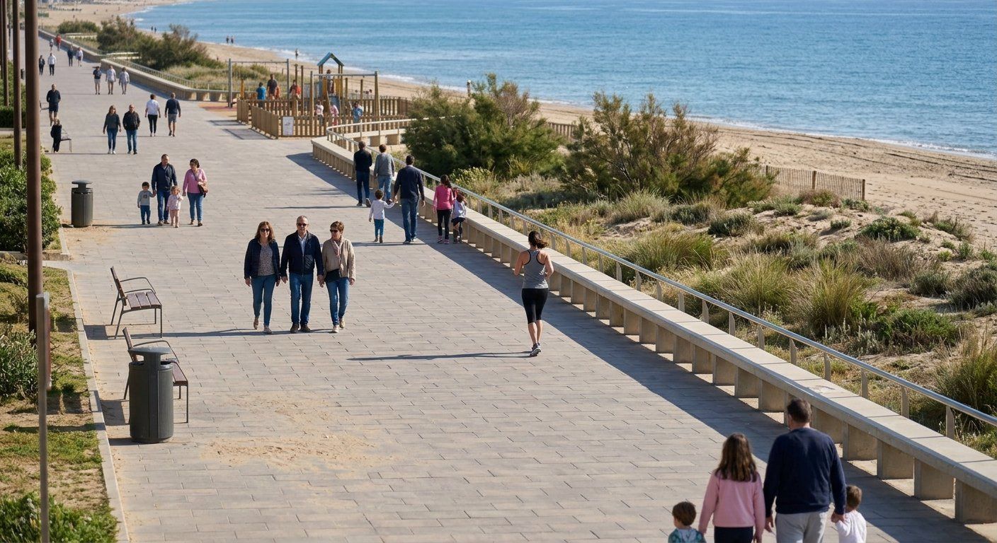 la pineda reabre el paseo maritimo tras 14 meses 8 2026 05 04 04 20 04