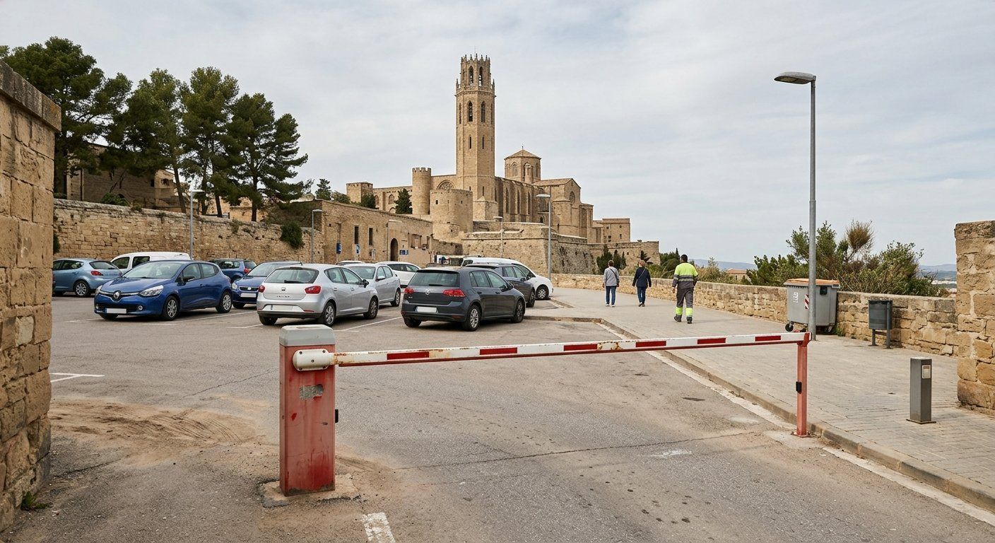 poneran barrera y tarifa de zona azul en el aparca 2026 05 04 08 17 16