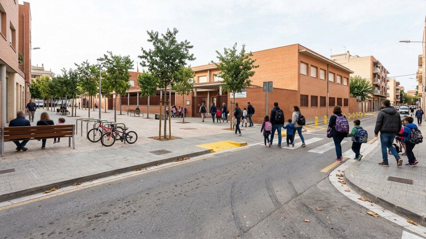 Reus adjudica por 38.123,47 € el Plan Director de Entornos Escolares para pacificar el tráfico y ampliar zonas verdes