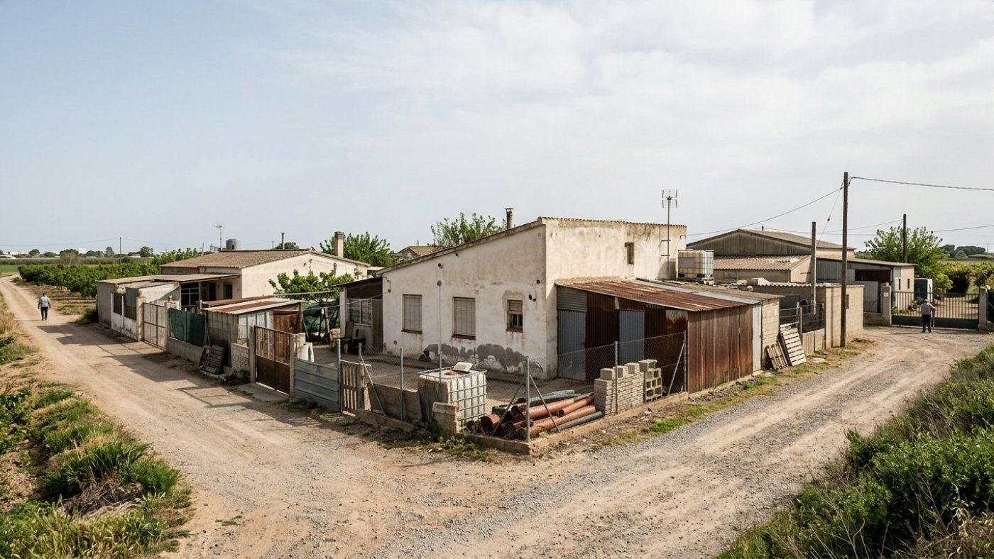 In La Horta de Lleida, more than half of 3,100 homes were built illegally and hinder basic renovation permits