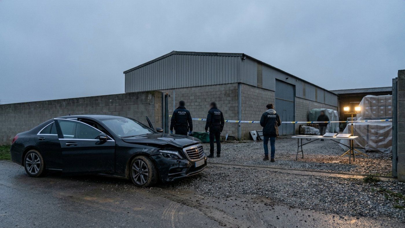 Girona functioned as a platform: 7 arrested and more than half a ton of hashish seized after a chase that left six agents injured