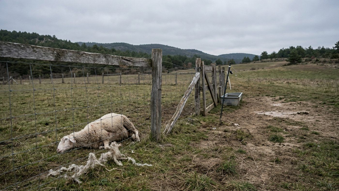 An expert confirms that the attacks in Solsonès are by a wolf: bite with incisors on the jugular