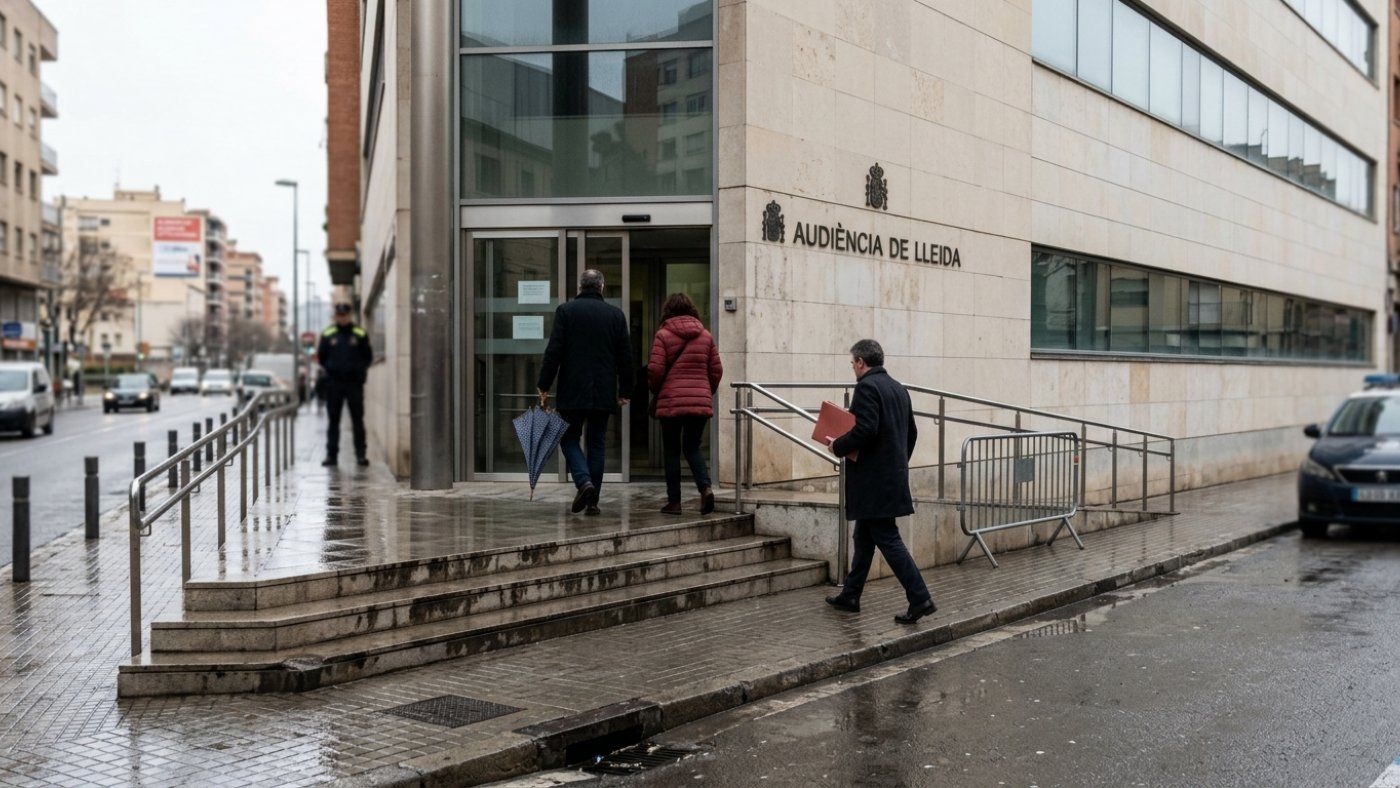 Lleida: el acusado enfrenta juicio por dos agresiones sexuales en menos de dos meses, con prisión provisional tras la vista de este miércoles