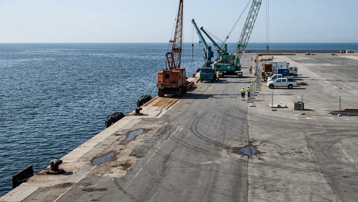 Port Tarragona receives 24 million euros from the Port-Eolmar program to expand the Moll de Balears