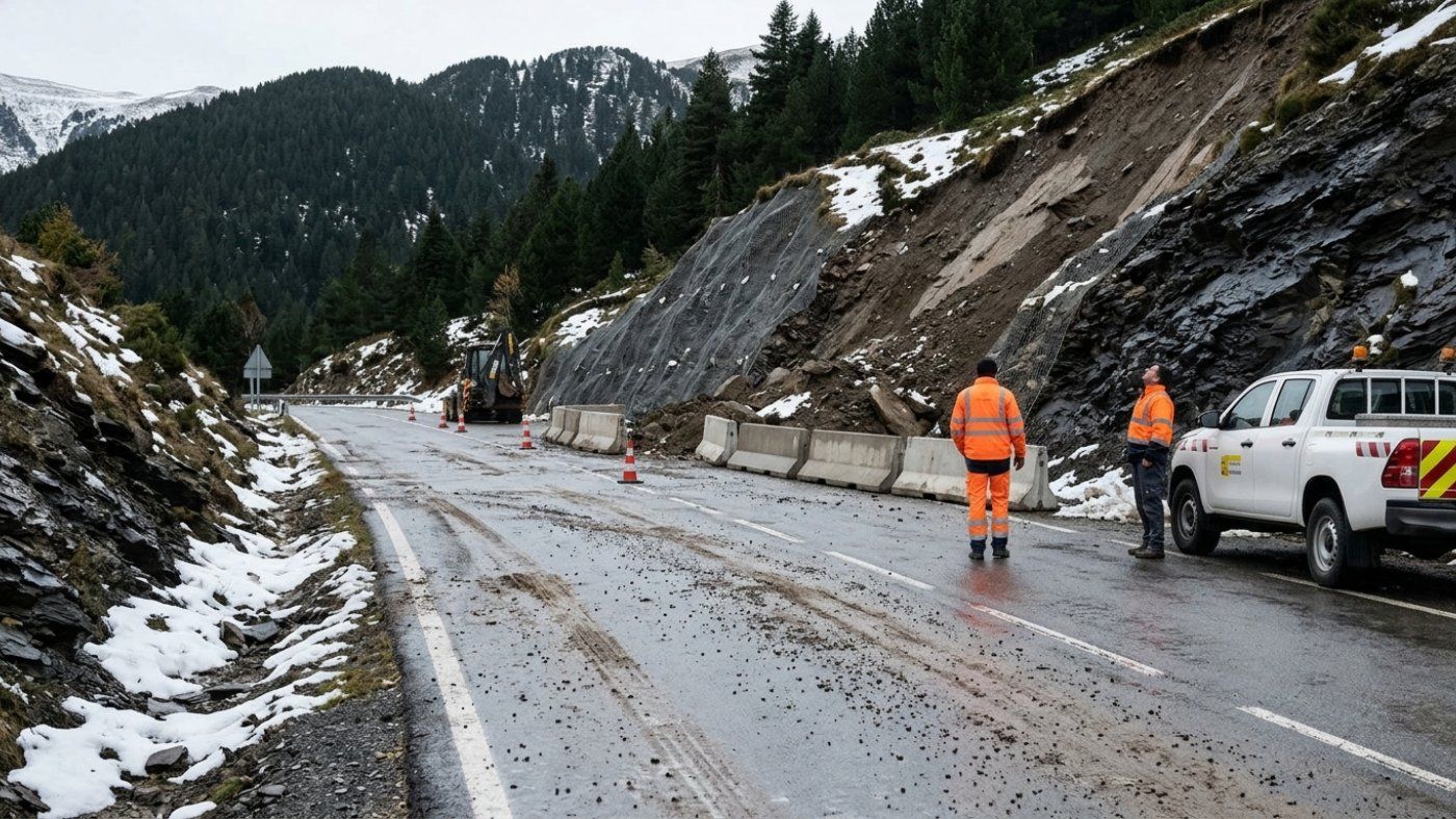 They will invest 5.7 million euros to stabilize the roadway of the C-28 at the port of La Bonaigua