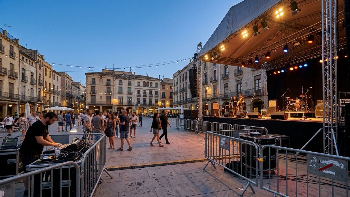 Until May 11, Lleida opens the Fiesta Mayor with DJ Karreira and electronic+rock at La Glorieta