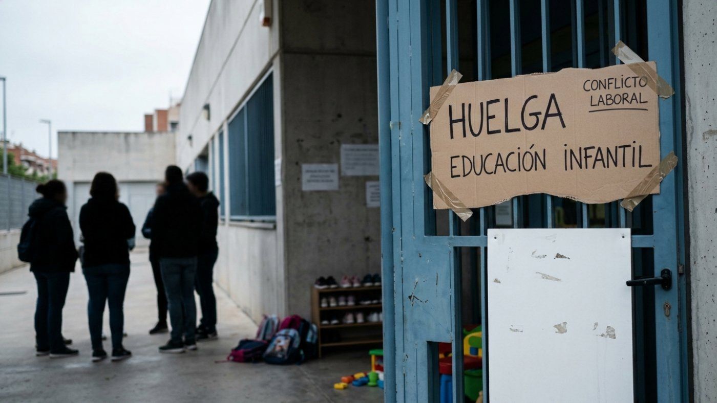 huelga en escuelas infantiles catalanas paros del  2026 05 08 08 00 56