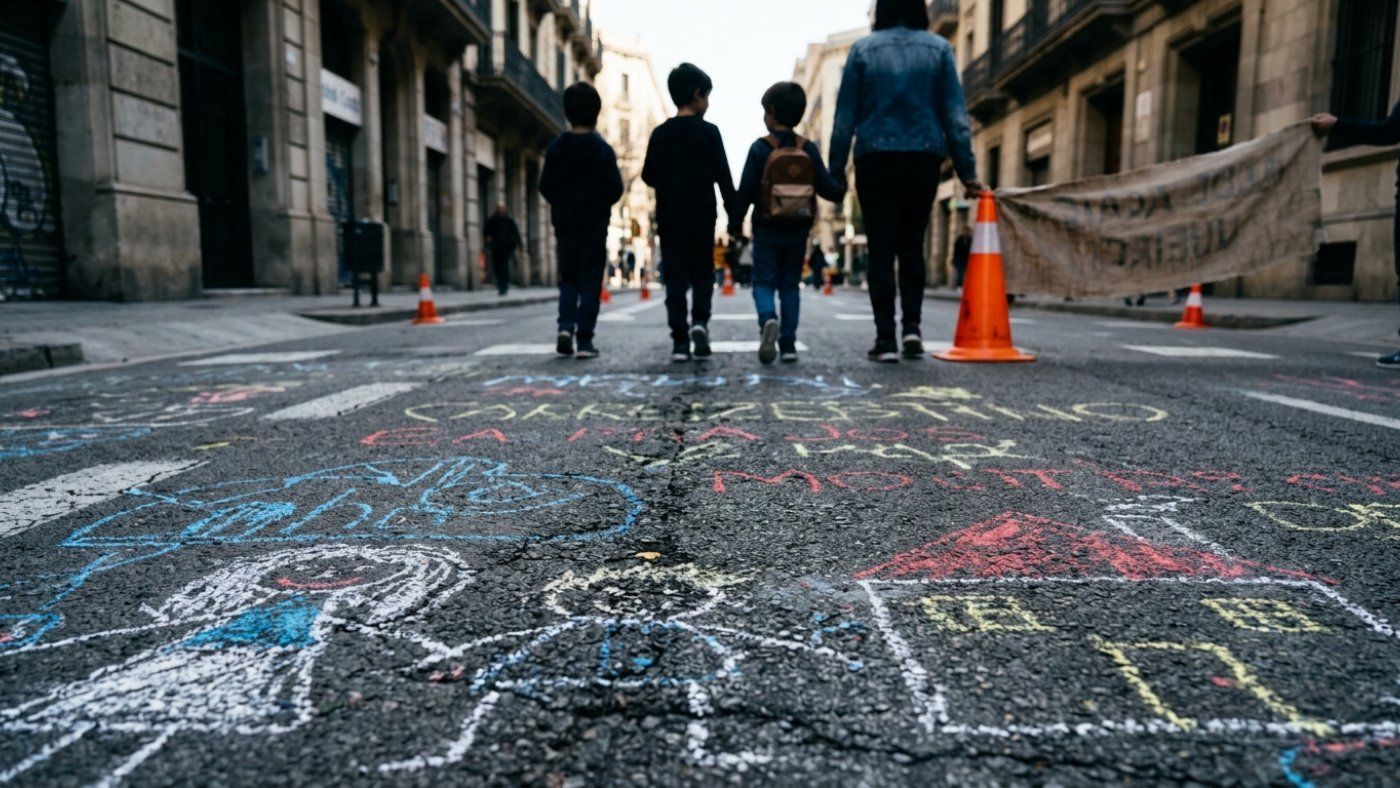 reclaman un unico corte de trafico en barcelona y  2026 05 09 02 02 26