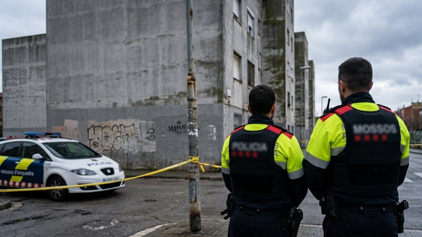 Mossos detiene a dos hombres por tiroteos entre 2024 y 2026 en la Mina y les imputa tenencia ilícita de armas