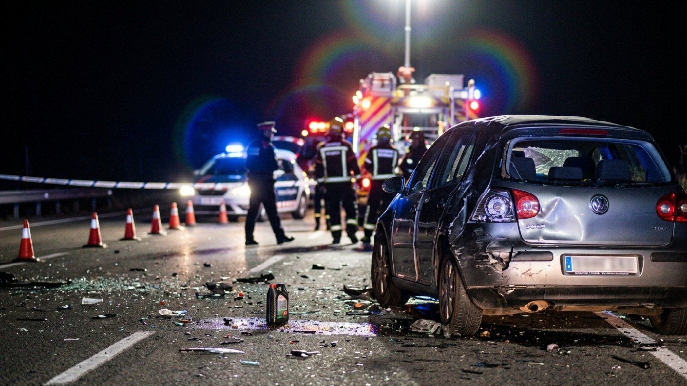 Two drivers die after a head-on collision on the N-240, near Montblanc