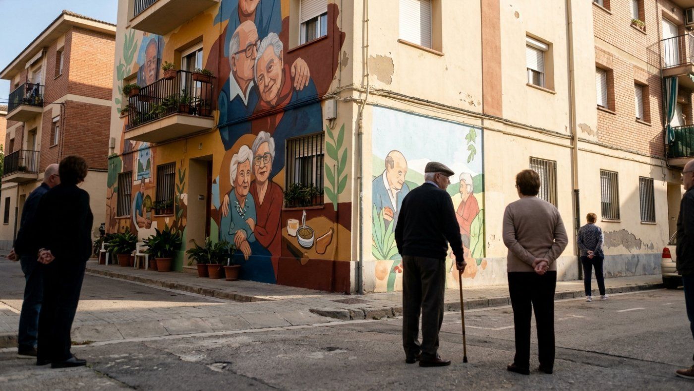 Tarragona adds 4 interactive murals with augmented reality: they are scanned from the mobile to discover content in Bonavista