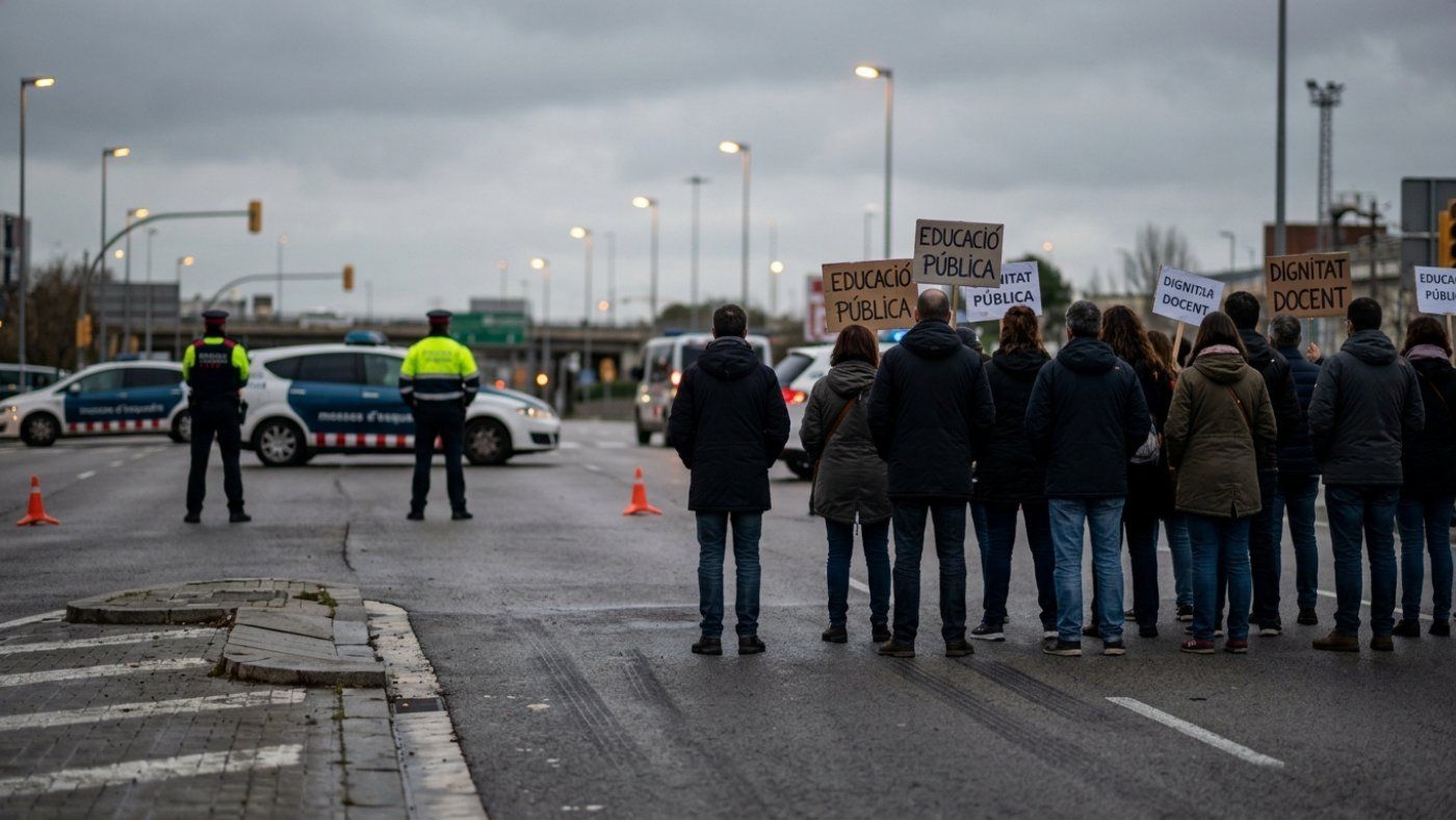Núria Parlon: the Generalitat police do not have written criteria to authorize or deny road closures