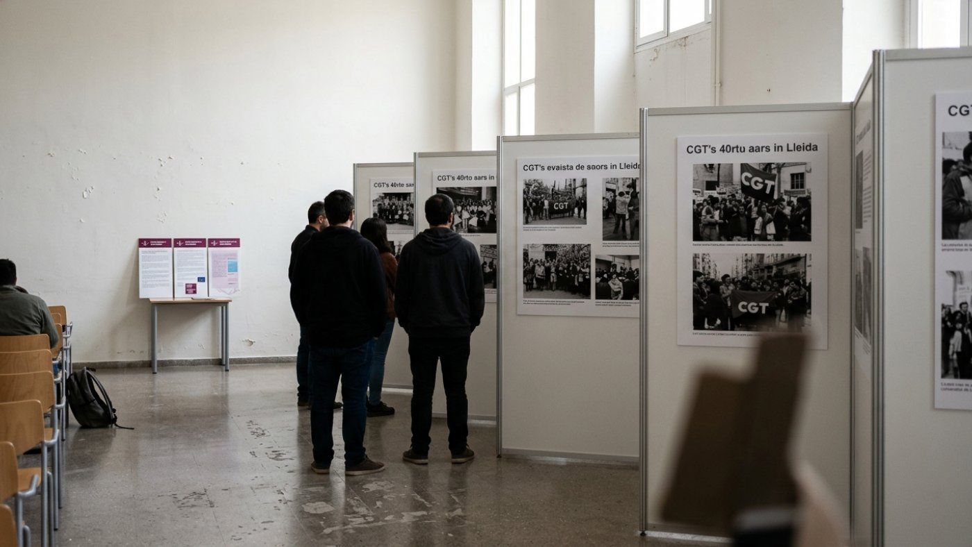 El projecte sindical que va néixer amb quatre fundadors avui agrupa 700 treballadors a Lleida