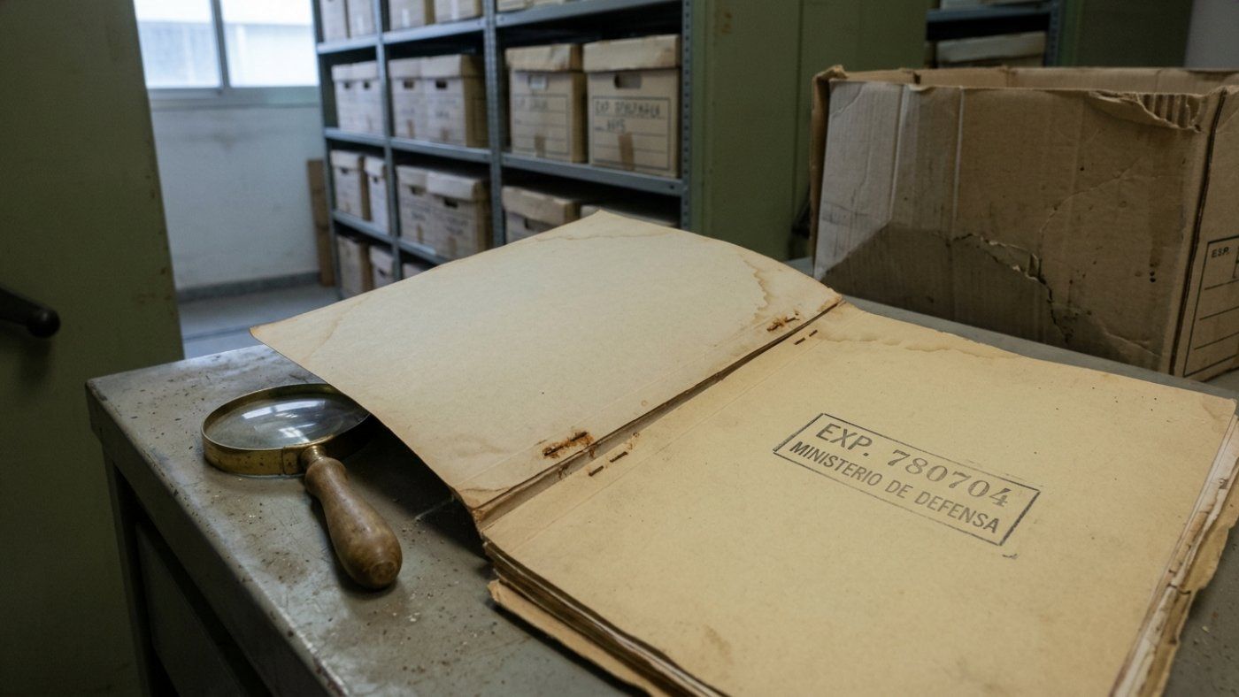 The declassified military file denies that Barcelona's radar detected the supposed UFO