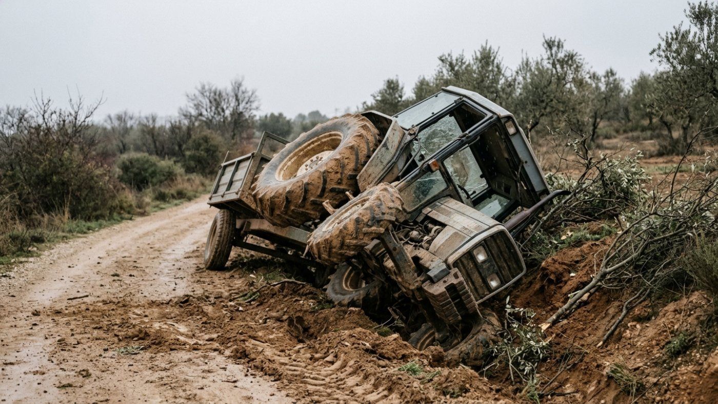 Apenas 48 horas separan ya otra muerte por vuelco de tractor en Els Omellons