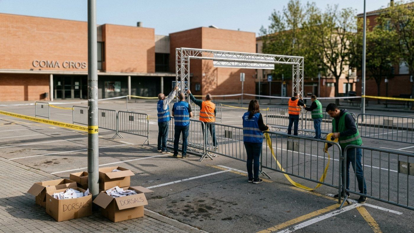 Más de 80 entidades transforman una carrera en Salt en un grito contra la criminalización de inmigrantes
