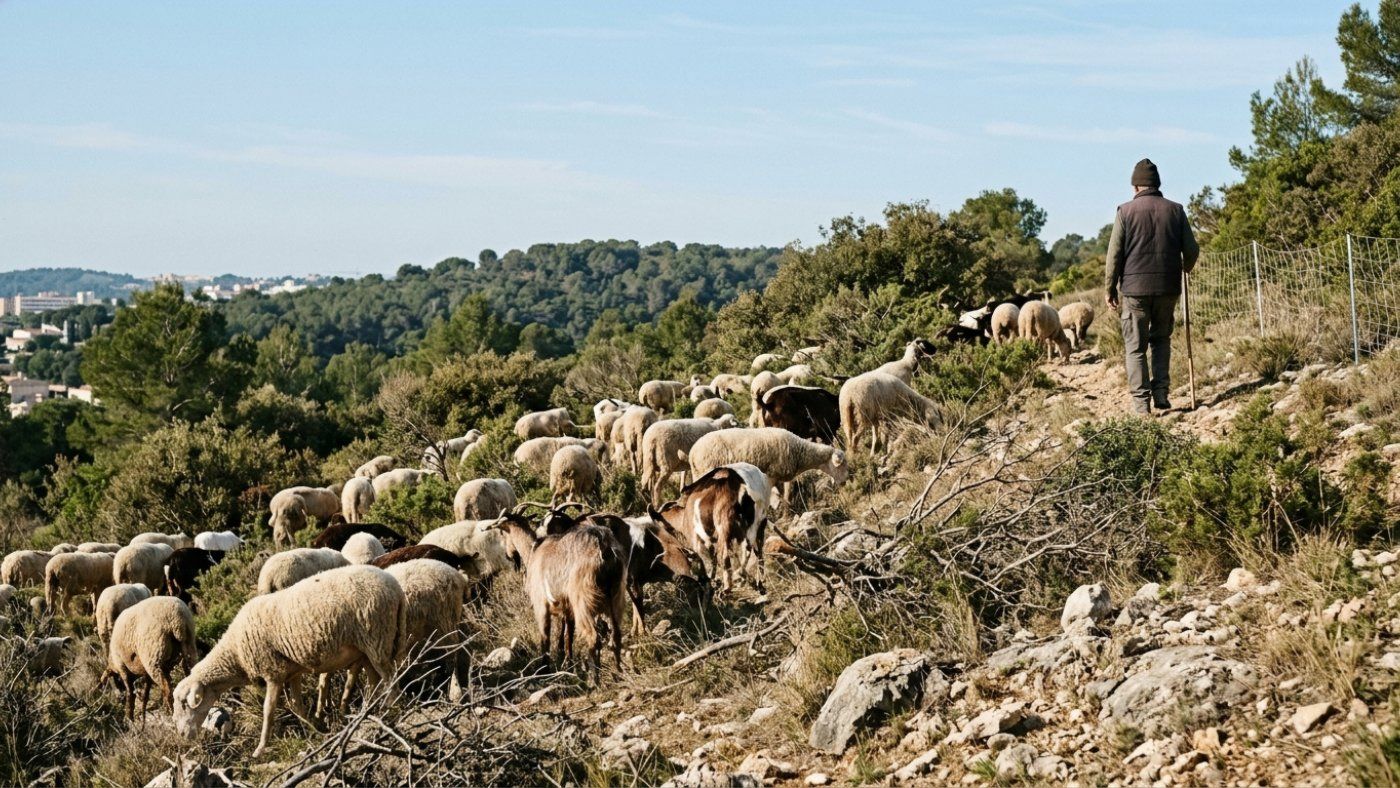 un rebano de 240 ovejas y cabras sustituye a la ma 2026 05 13 07 44 33
