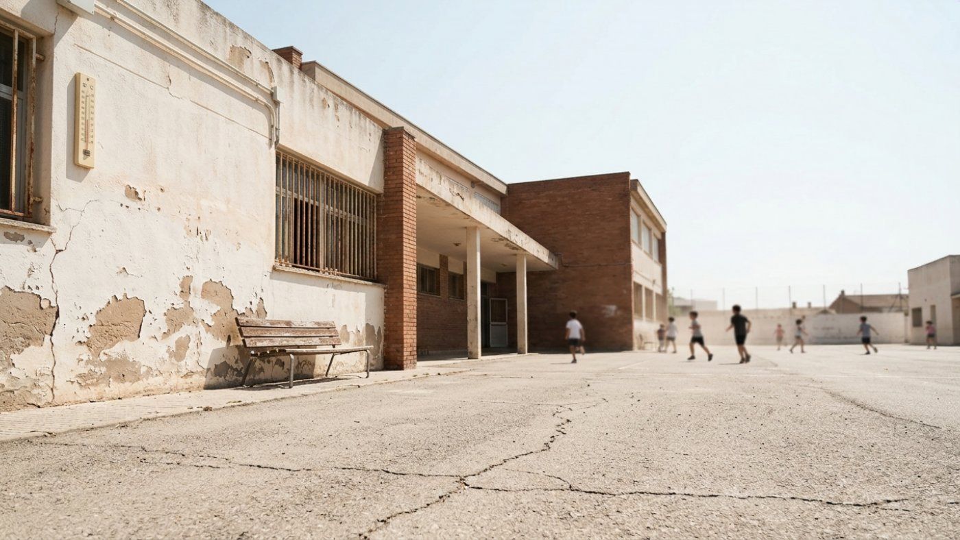 The 100 million investment to adapt schools leaves half of the classrooms in Lleida unprotected from the heat