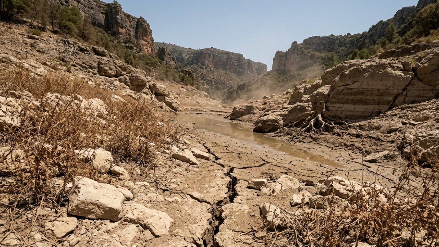 Justice obliges to review if the Siurana River can still deliver 4,000 liters per second after a century