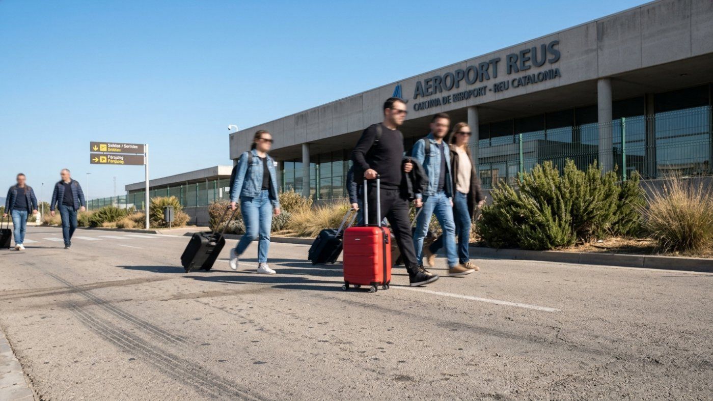 April absorbs 89% of the quarter's travelers at Reus airport