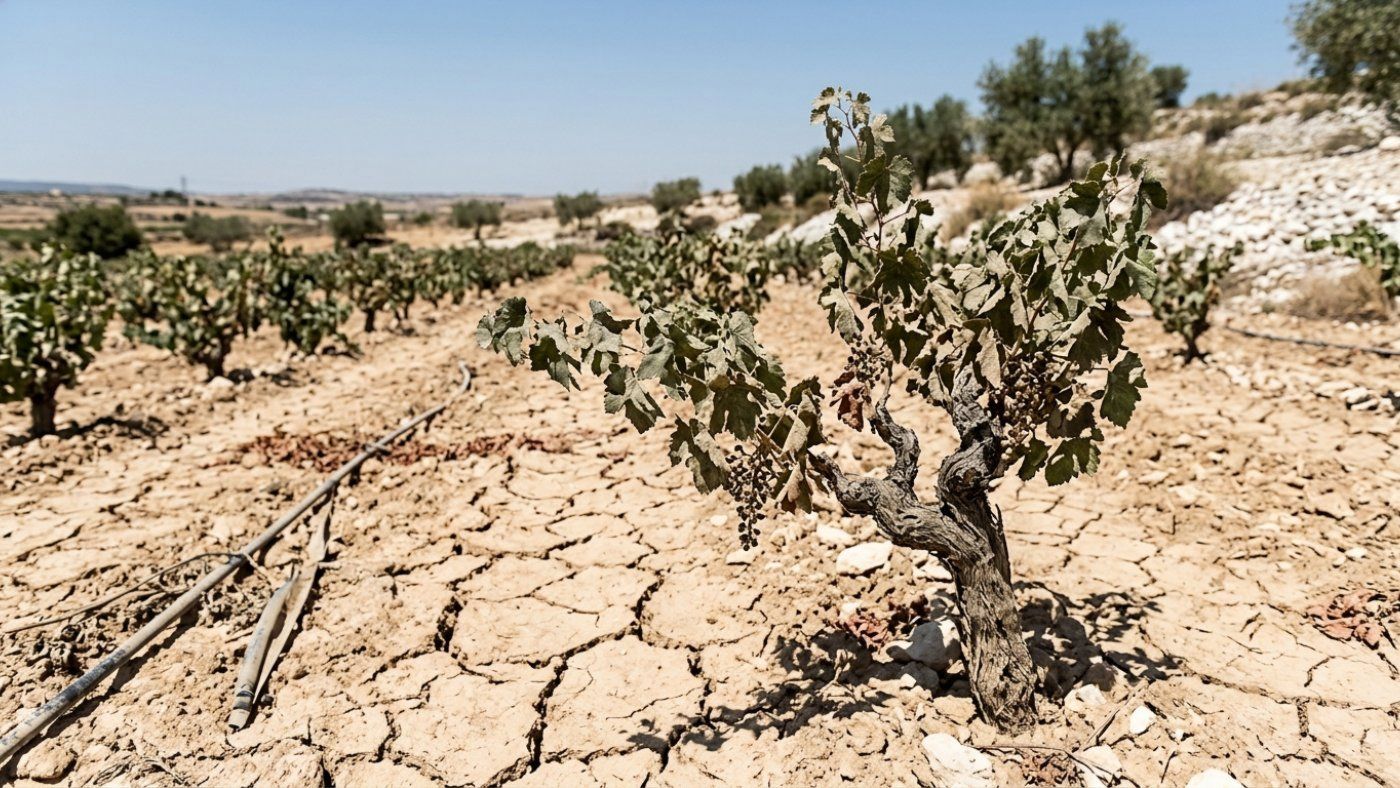 The heat opens 19% more land in Catalunya for almond trees with irrigation that the canals do not sustain