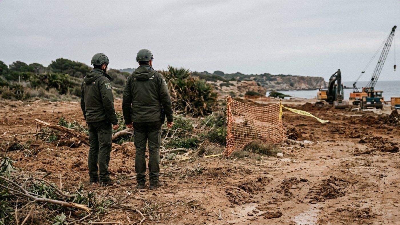 La supervisión ambiental no detiene la denuncia por daños a la duna fósil de la Savinosa