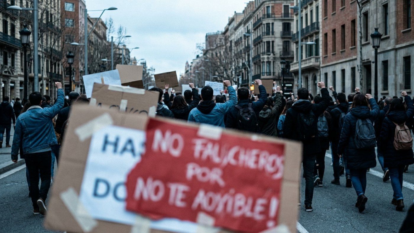 Los docentes exigen en Barcelona una subida salarial por encima del pacto que otros sindicatos ya cerraron