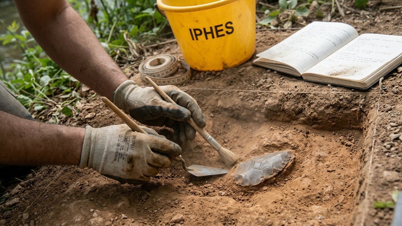 Los arqueólogos descifran en La Riba los gestos de talla de cazadores de hace 400.000 años