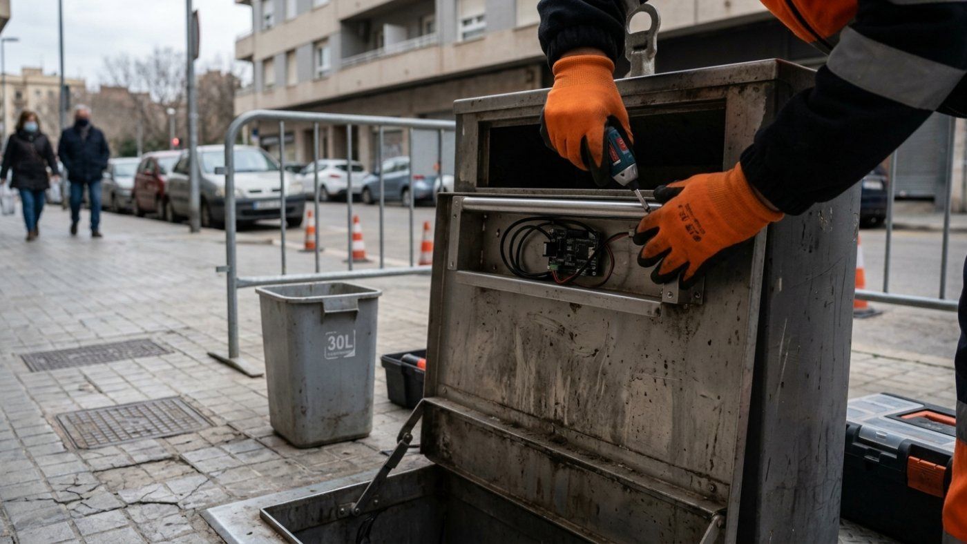 La avería de un único compresor en Reus amenaza la operativa de más del 95% de la flota de limpieza