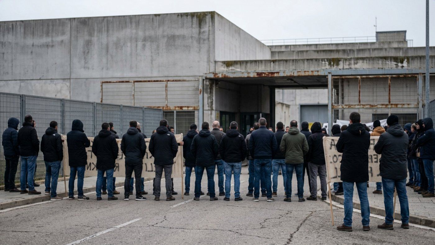 El personal que asume los mismos riesgos en prisión exige la protección que la administración le niega en Lleida