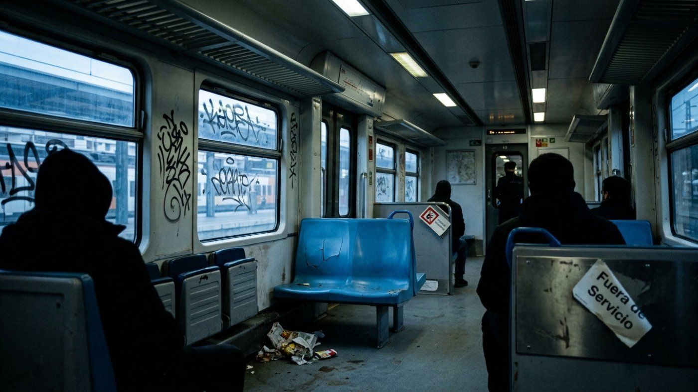 La falta de interventores en los trenes choca con el triple de agresiones en Catalunya