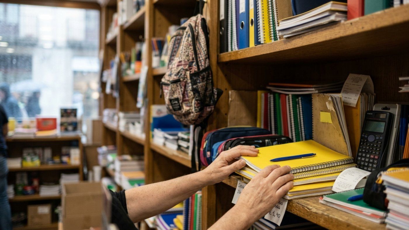 El regreso del vale escolar de 60 euros obliga a las familias a rastrear comercios adheridos antes de noviembre