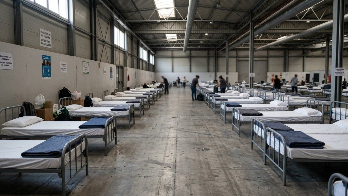 un recinto ferial abre sus puertas como refugio es 2026 05 15 08 37 41