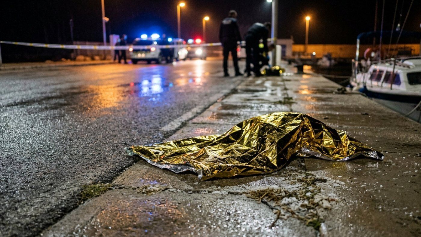 A fall into the sea during the scooter return claims the life of a tourist in La Ràpita