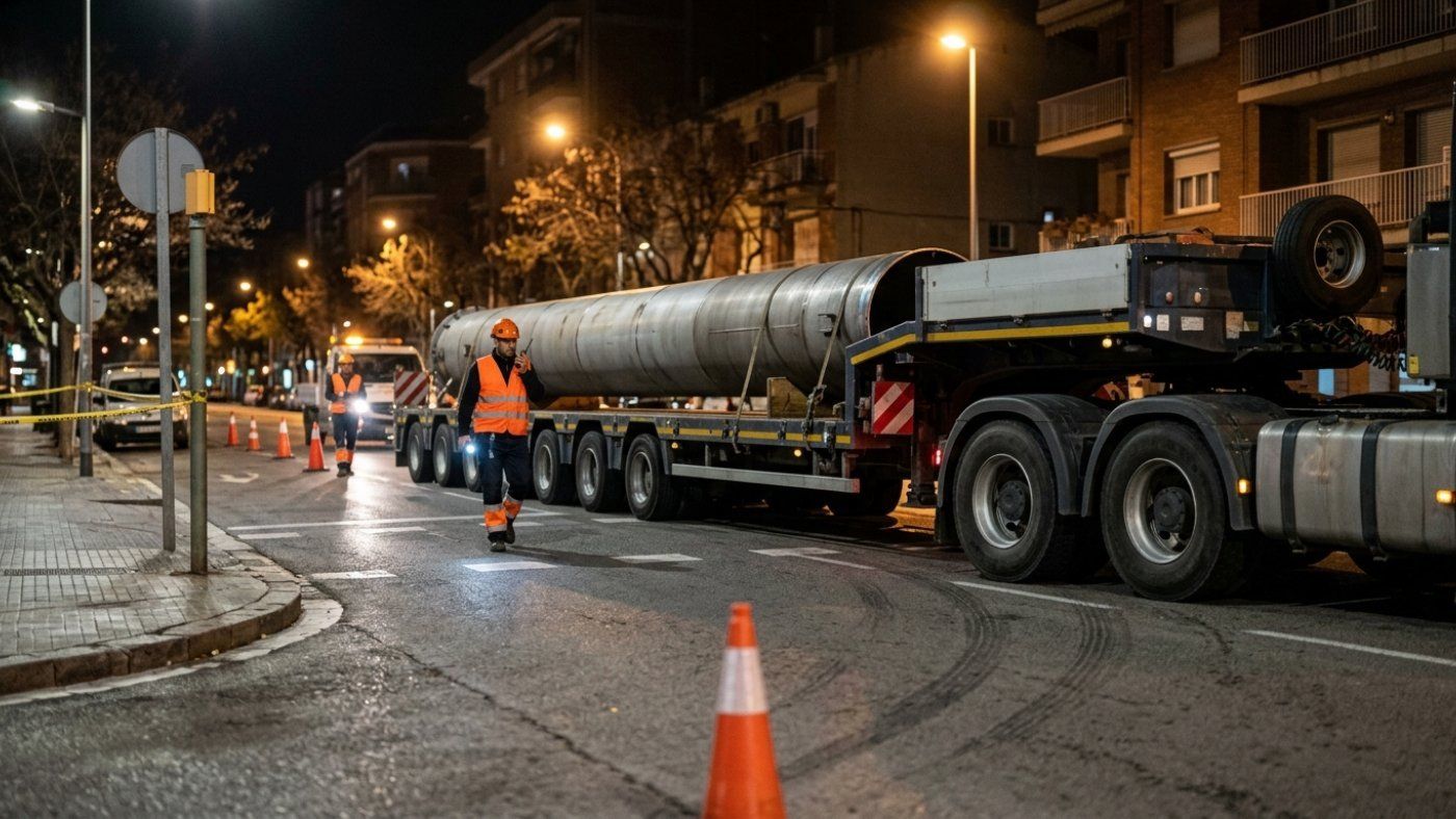 un cilindro de 130 toneladas obliga a desmontar se 2026 05 17 04 22 22