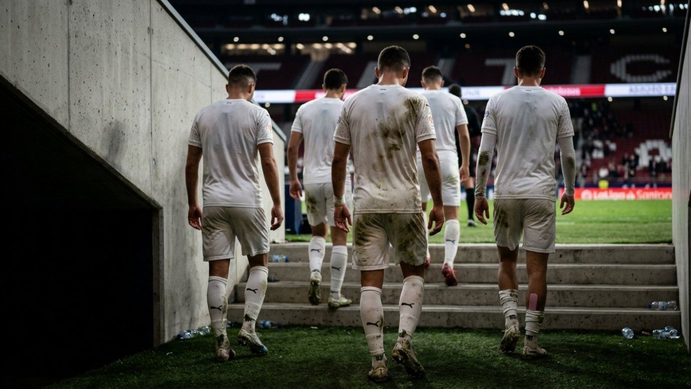 The defeat of Girona in Madrid postpones mathematical salvation to a single match in Montilivi