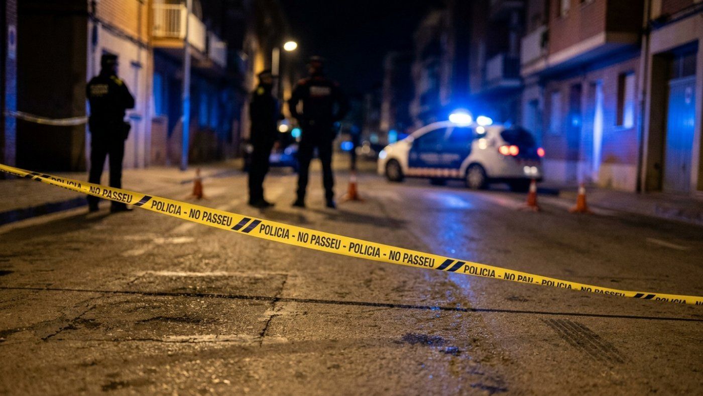 The escape after the shootings in L'Hospitalet leaves one arrested and one fugitive without injuries