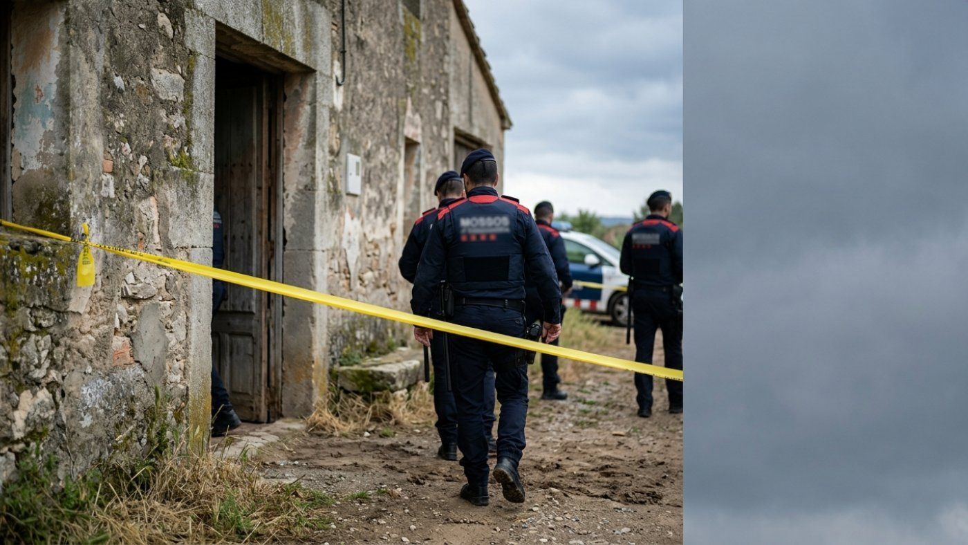 El aviso por una pelea en Reus choca con la escena de un hombre atado y rodeado de gas pimienta