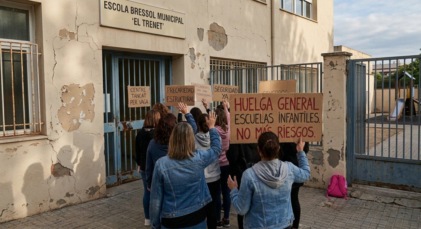 The educators of L'Hospitalet demand to update the labor specifications before the municipality absorbs 5 private nurseries