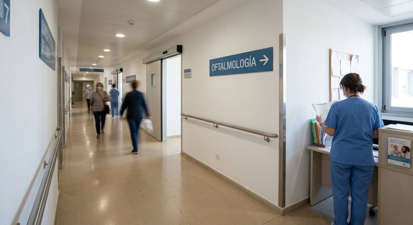 The hospital gains 10 ophthalmology spaces in Lleida to eliminate shared corridors