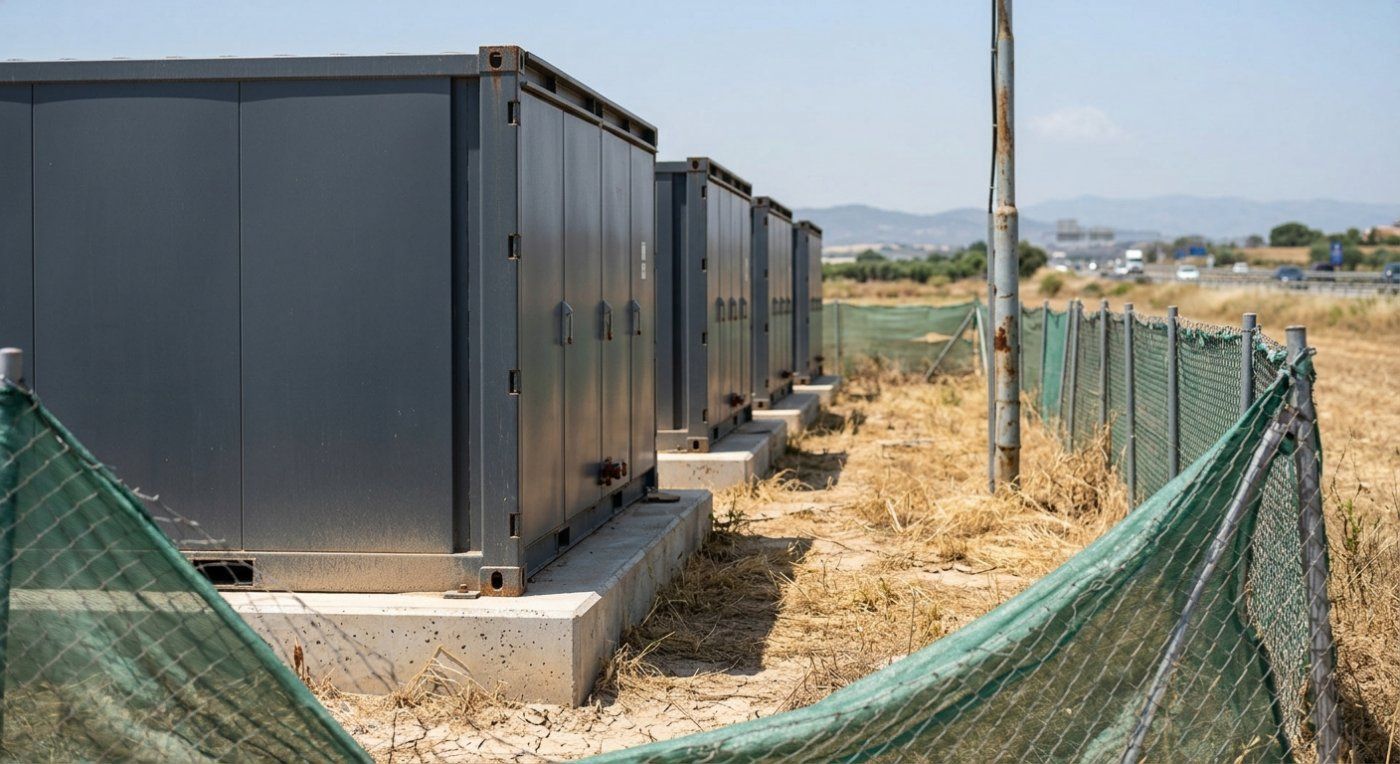 The authorization of 133 battery containers clashes with soil ...