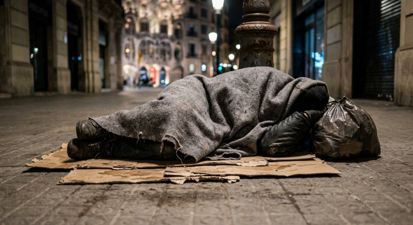 The 81% increase in homeless people forces a redrawing of the street map in Girona