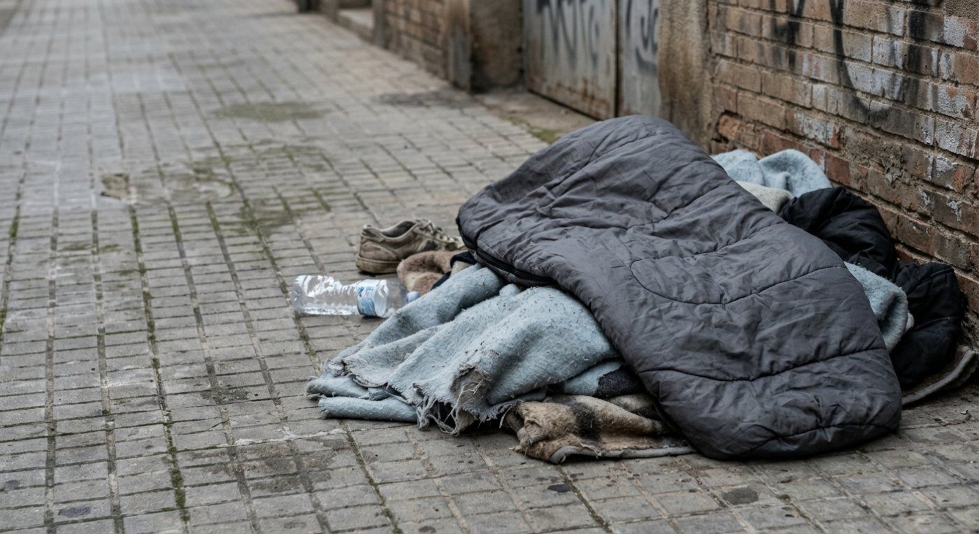 The aggression against a homeless person calls for accompaniment instead of alarm in Santa Eugènia