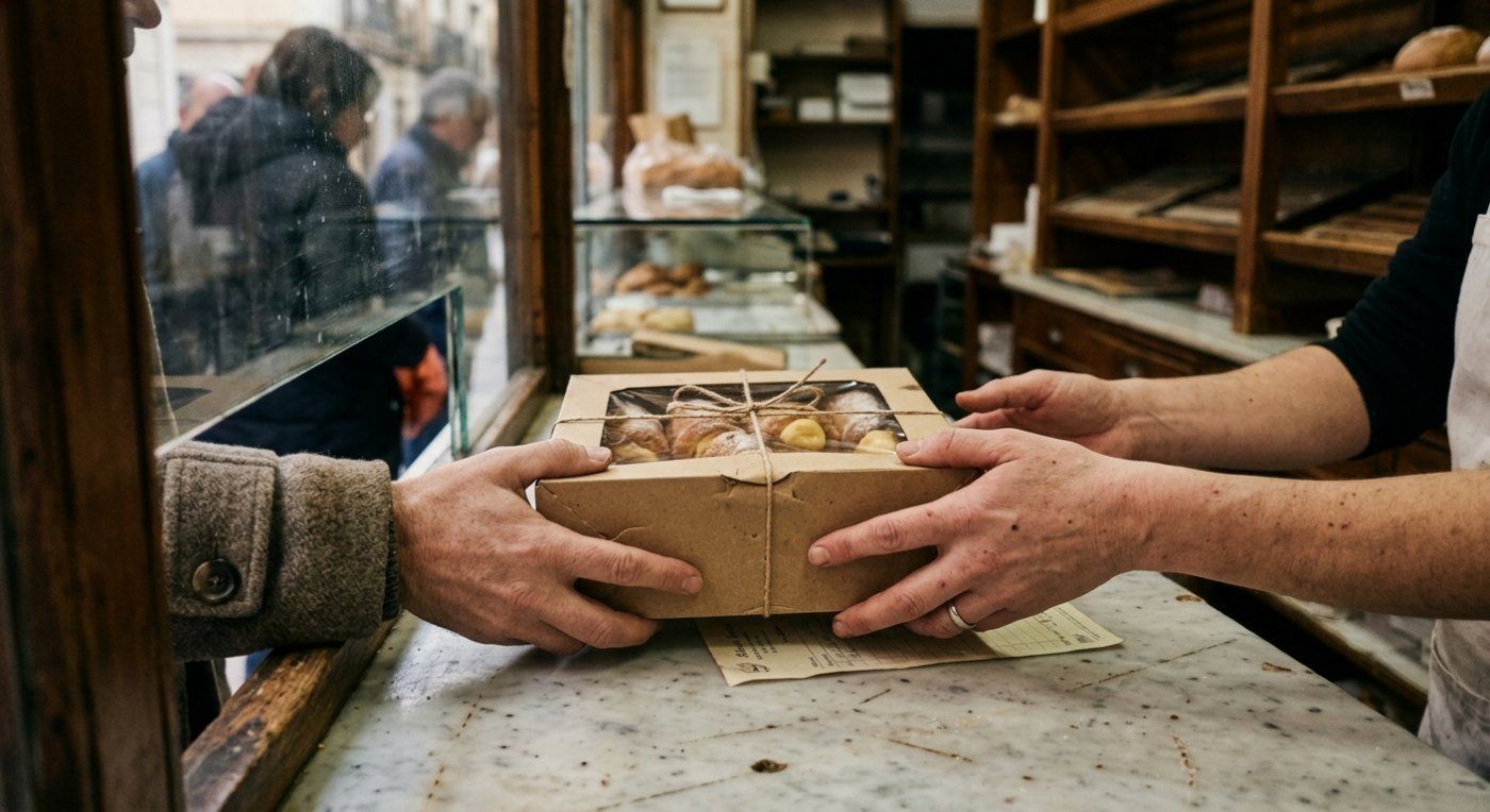 el barrio hace cola para comprar en una pasteleria 2026 05 24 02 21 24