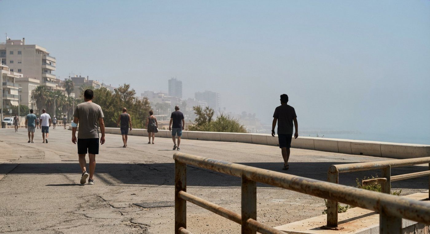 The intense sun triggers a pollutant that forces the cancellation of training in Camp de Tarragona