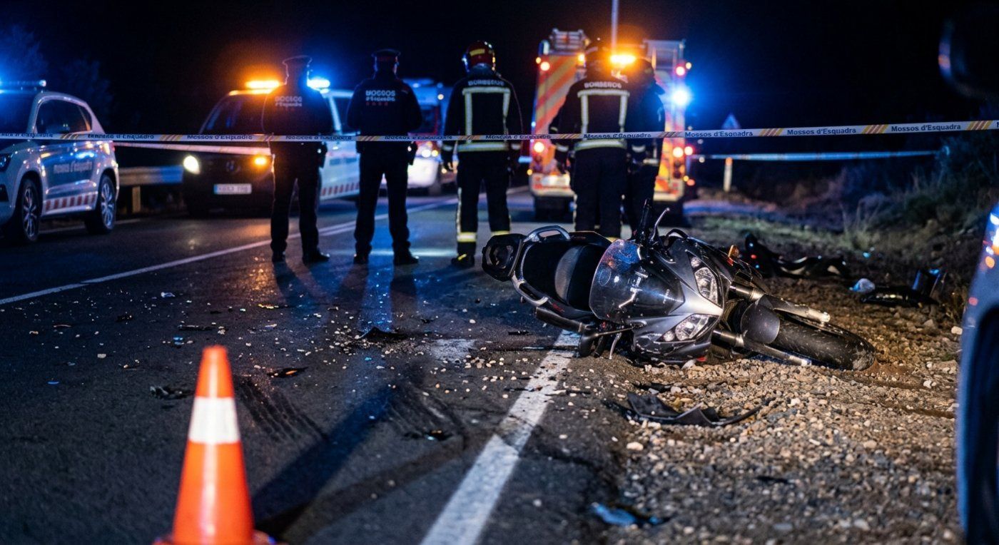 El accidente de la C-252 en Garriguella eleva a 19 los motoristas fallecidos en carretera en Catalunya