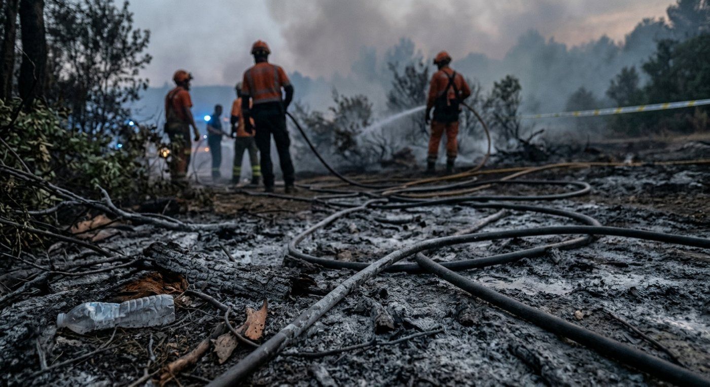 Tres focos en La Mitjana disparan la investigación de un incendio provocado en Lleida