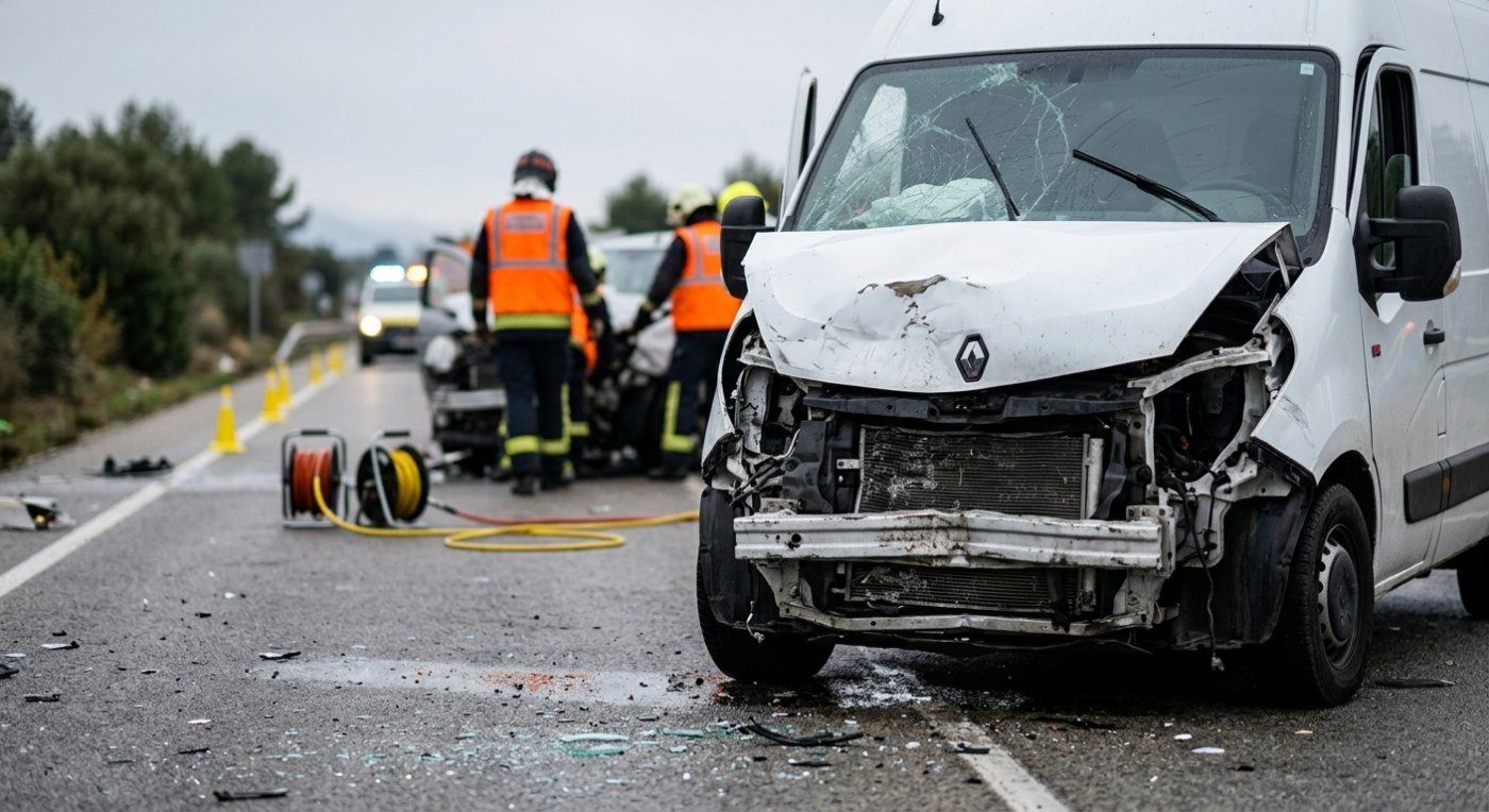 los bombers excarcelan a un conductor atrapado tra 2026 06 02 01 20 48