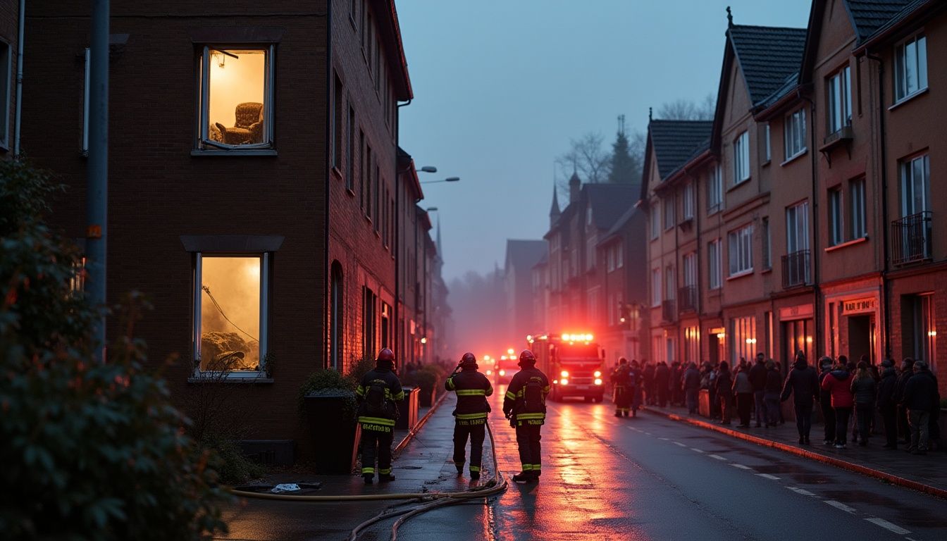 Un sofà en flames va activar els Bombers a Salt
